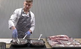 Мастер-класс по приготовлению стейков из мраморной говядины от Алтайского производителя